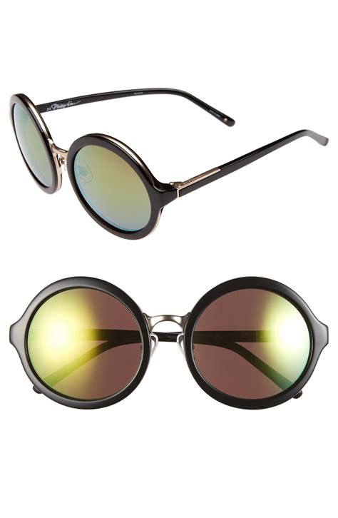 phillip lim round sunglasses zappos